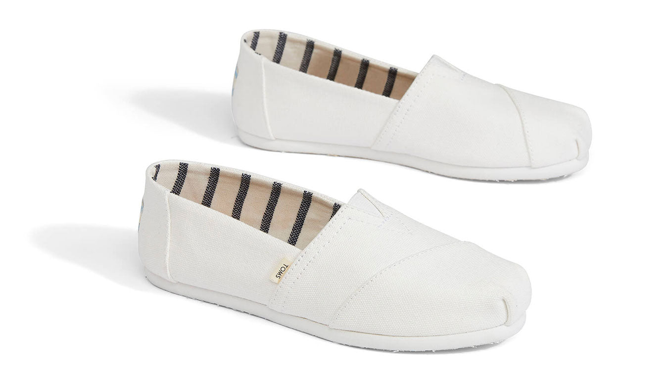 Toms Women's Alpargata Venice Collection Classic Heritage Canvas Slip On Shoe - Hiline Sport -
