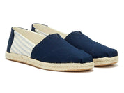 Toms Women's Alpargatas Ivy League Canvas Striped Slip On Shoe - Hiline Sport -