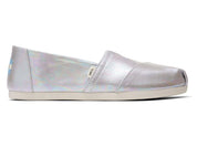 Toms Women's Classic Black Pearlized Metallic Canvas - Hiline Sport -