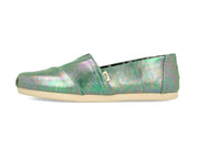 Toms Women's Classic Black Pearlized Metallic Canvas - Hiline Sport -