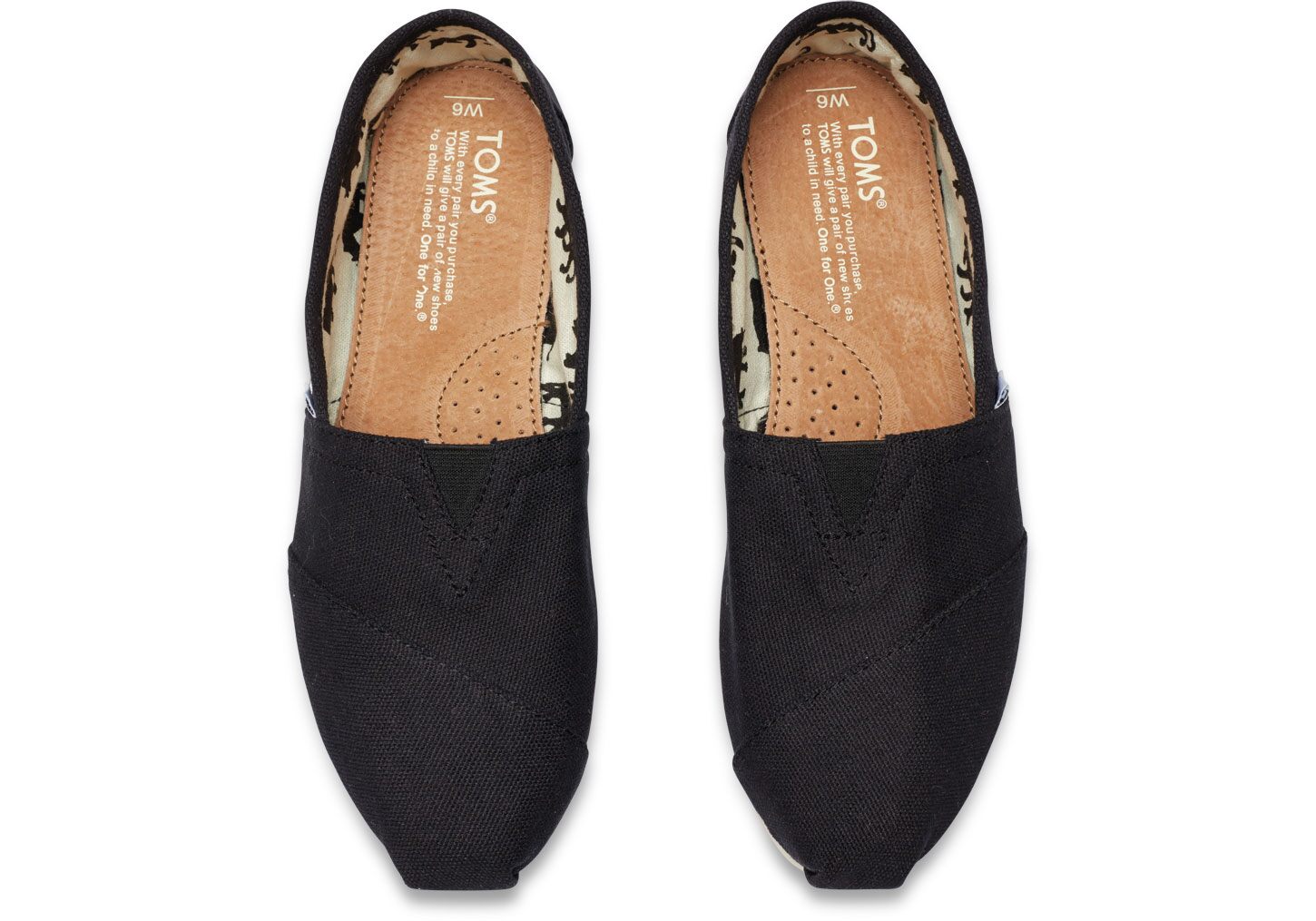 Toms Women's Classic Canvas Slip On Shoe - Hiline Sport -