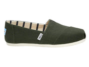 Toms Women's Classic Heritage Canvas Pine Slip-On Shoes - Hiline Sport -