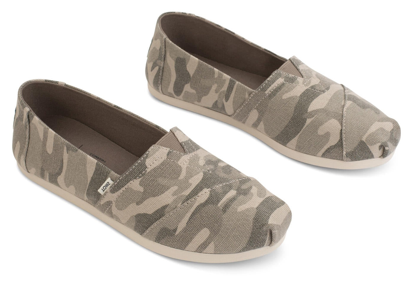 Toms Women's CloudBound Alpargata Forest Camo Print Slip On Shoe - Hiline Sport -