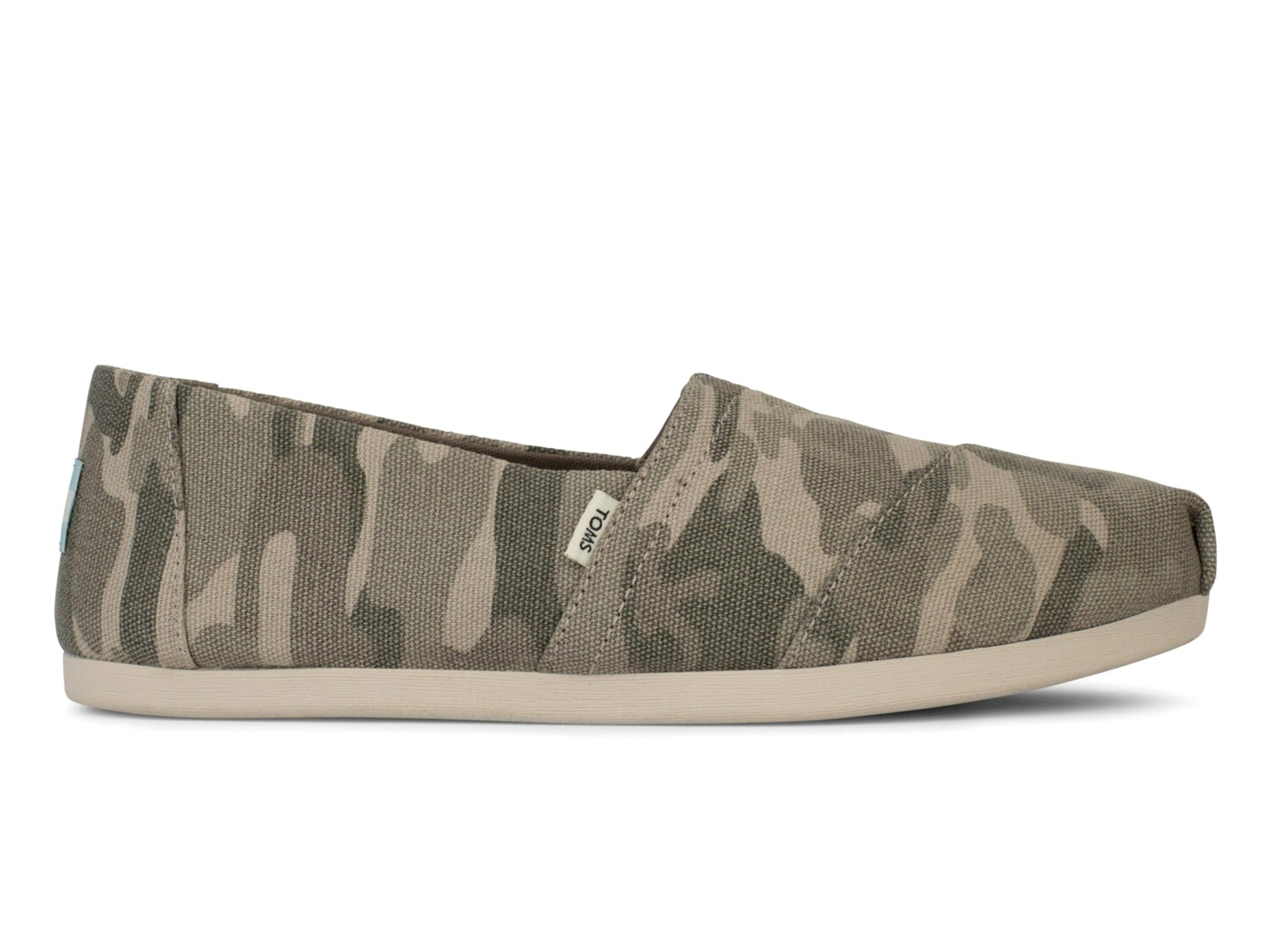 Toms Women's CloudBound Alpargata Forest Camo Print Slip On Shoe - Hiline Sport -