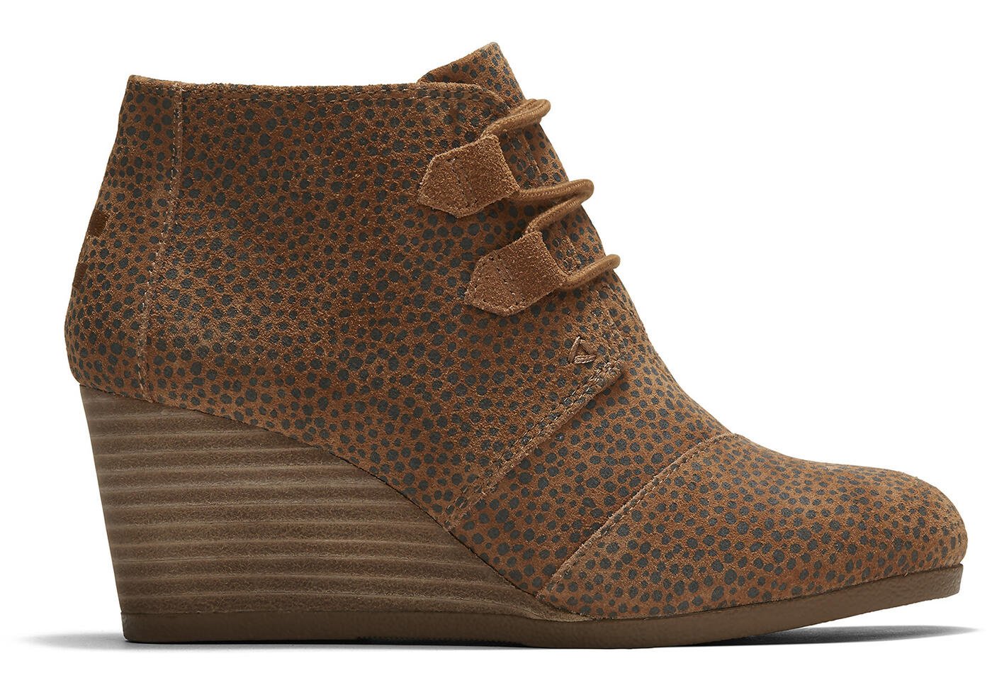 Toms Women's Kala Suede Wedge Bootie - Hiline Sport -