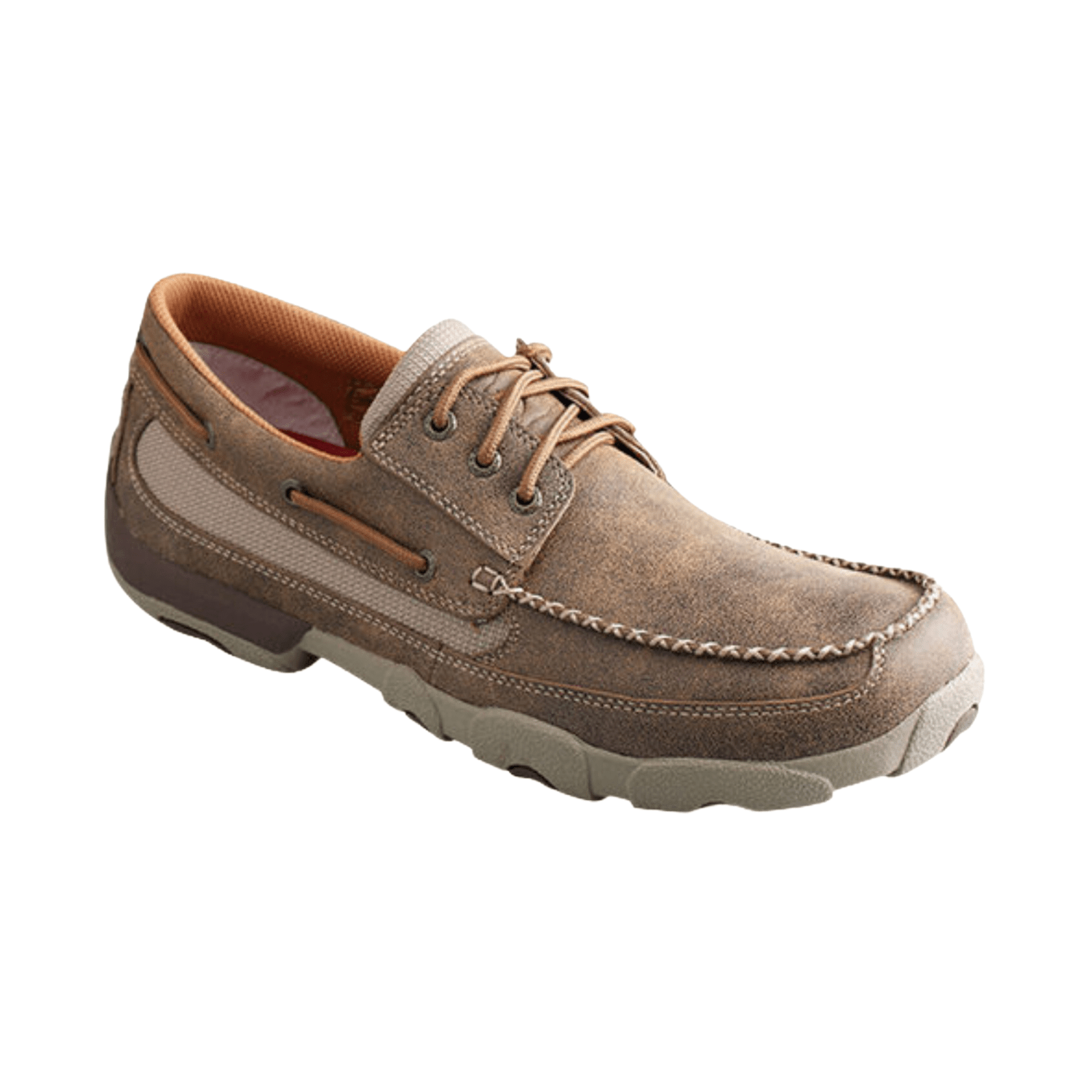 Twisted X Men's Boat Shoe Driving Moc Shoe - Hiline Sport -