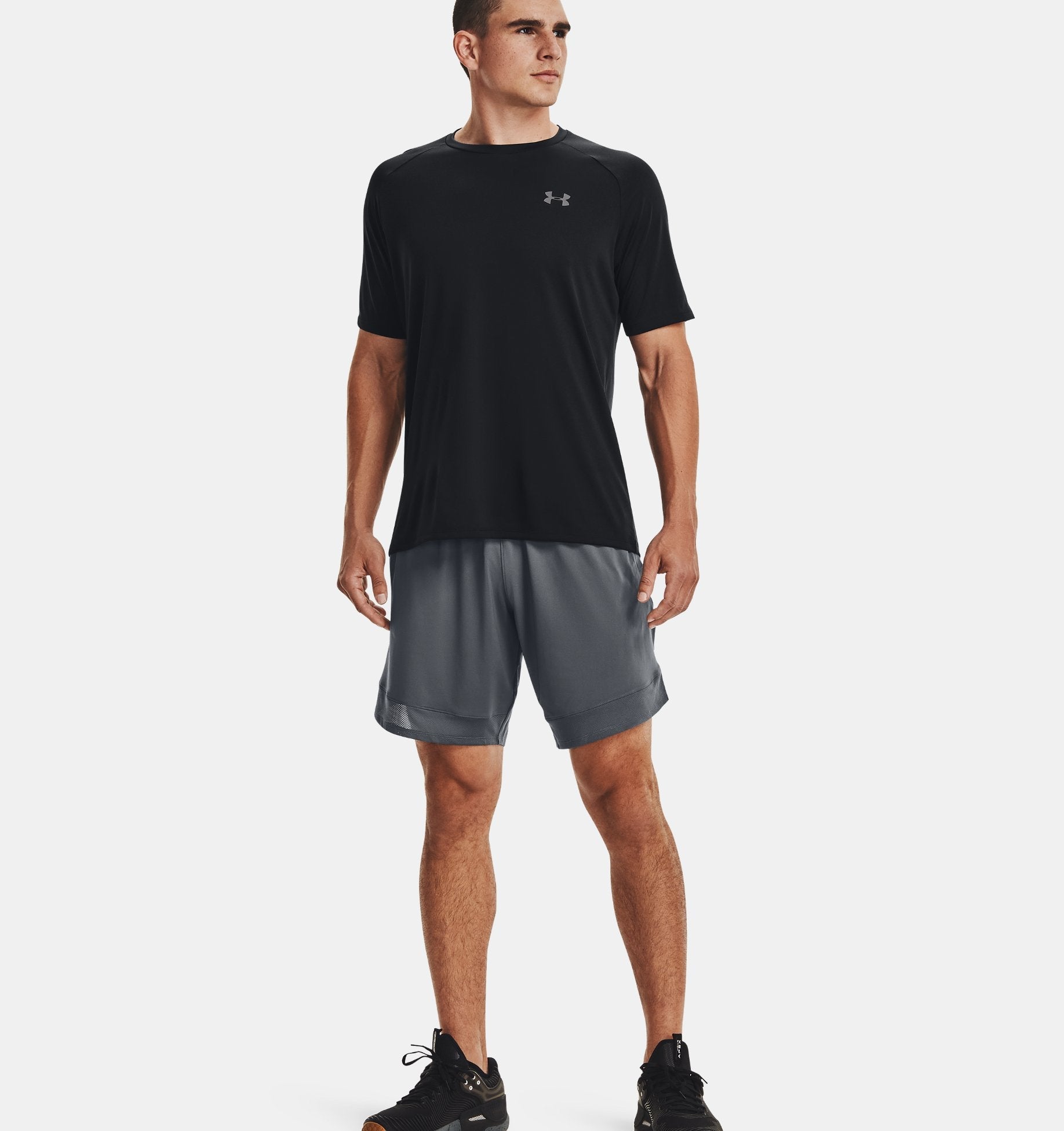 Under Armour Men's UA Tech 2.0 Short Sleeve Top Training T-Shirt - Hiline Sport -