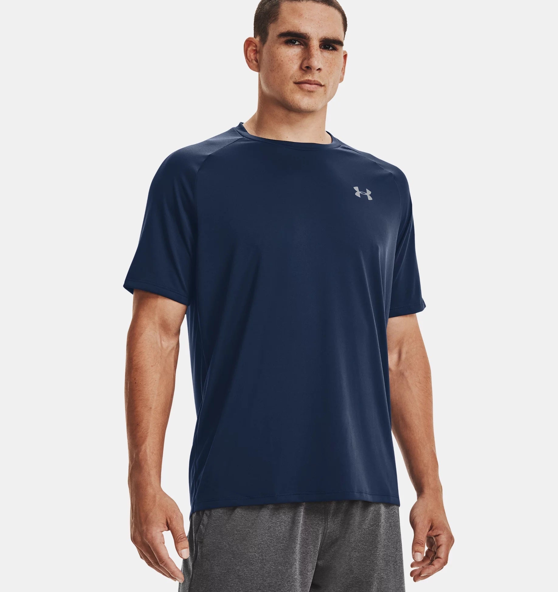 Under Armour Men's UA Tech 2.0 Short Sleeve Top Training T-Shirt - Hiline Sport -