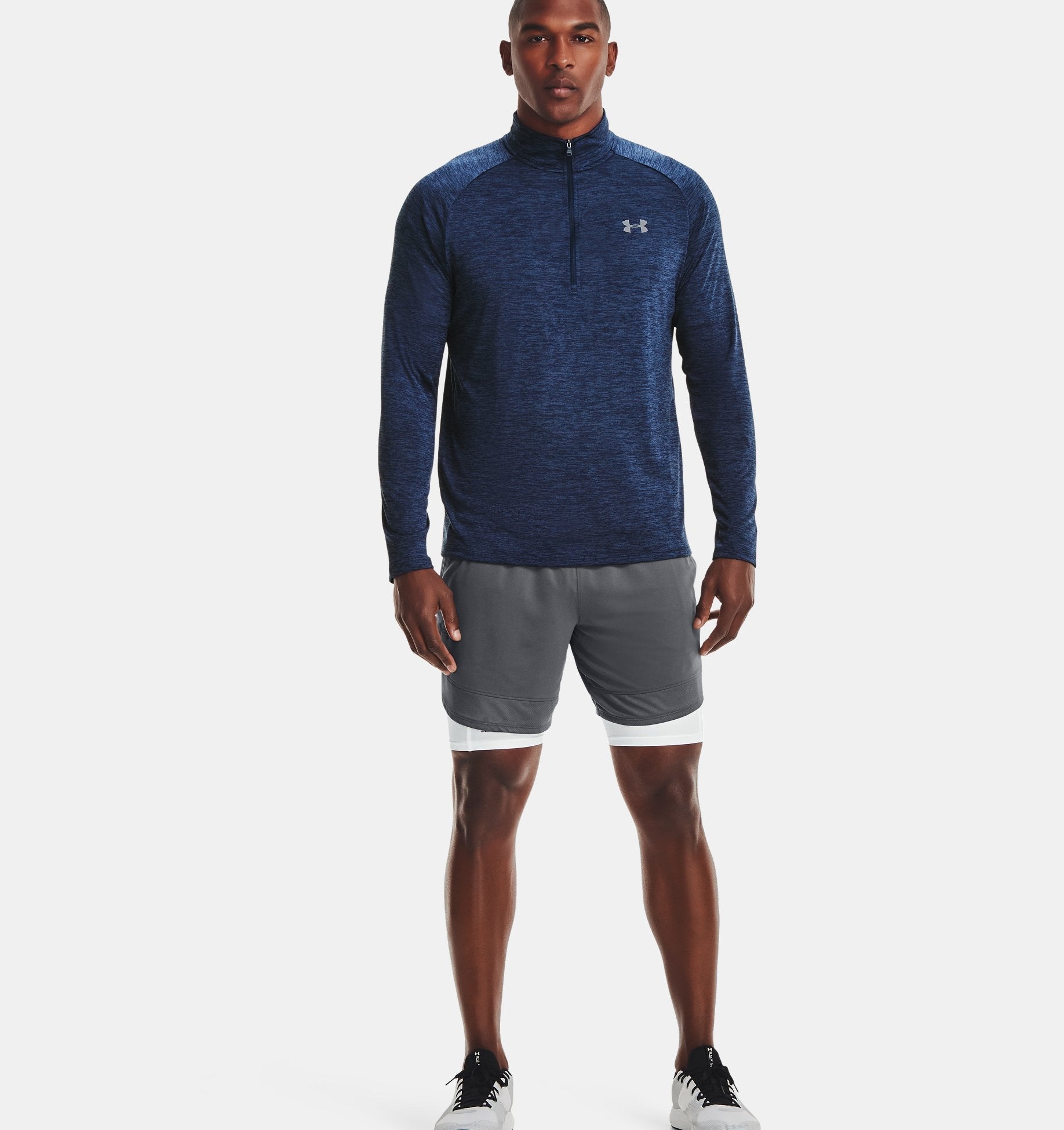 Under Armour Men's UA Tech ½ Zip Long Sleeve Top Half Zip Shirt - Hiline Sport -