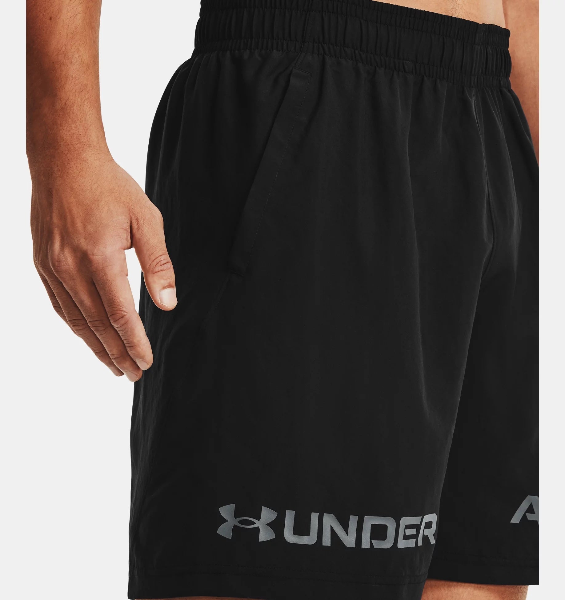 Under Armour Men's UA Woven Graphic Wordmark Training Short - Hiline Sport -