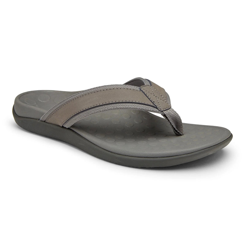 Vionic Men's Tide Toe Post Sandal with Concealed Orthotic Arch Support - Hiline Sport -