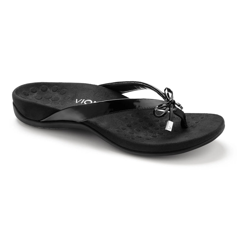 Vionic Women's Bella Toe Post Sandal with Concealed Orthotic Arch Support - Hiline Sport -