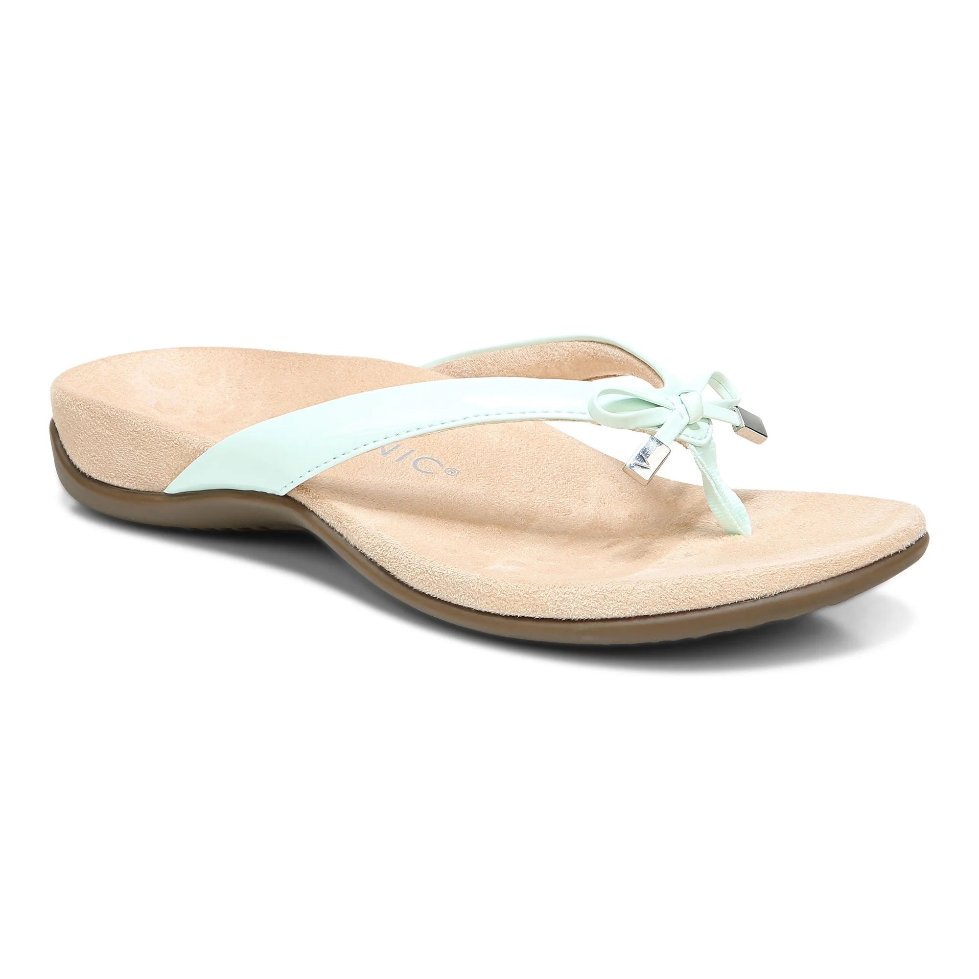 Vionic Women's Bella Toe Post Sandal with Concealed Orthotic Arch Support - Hiline Sport -