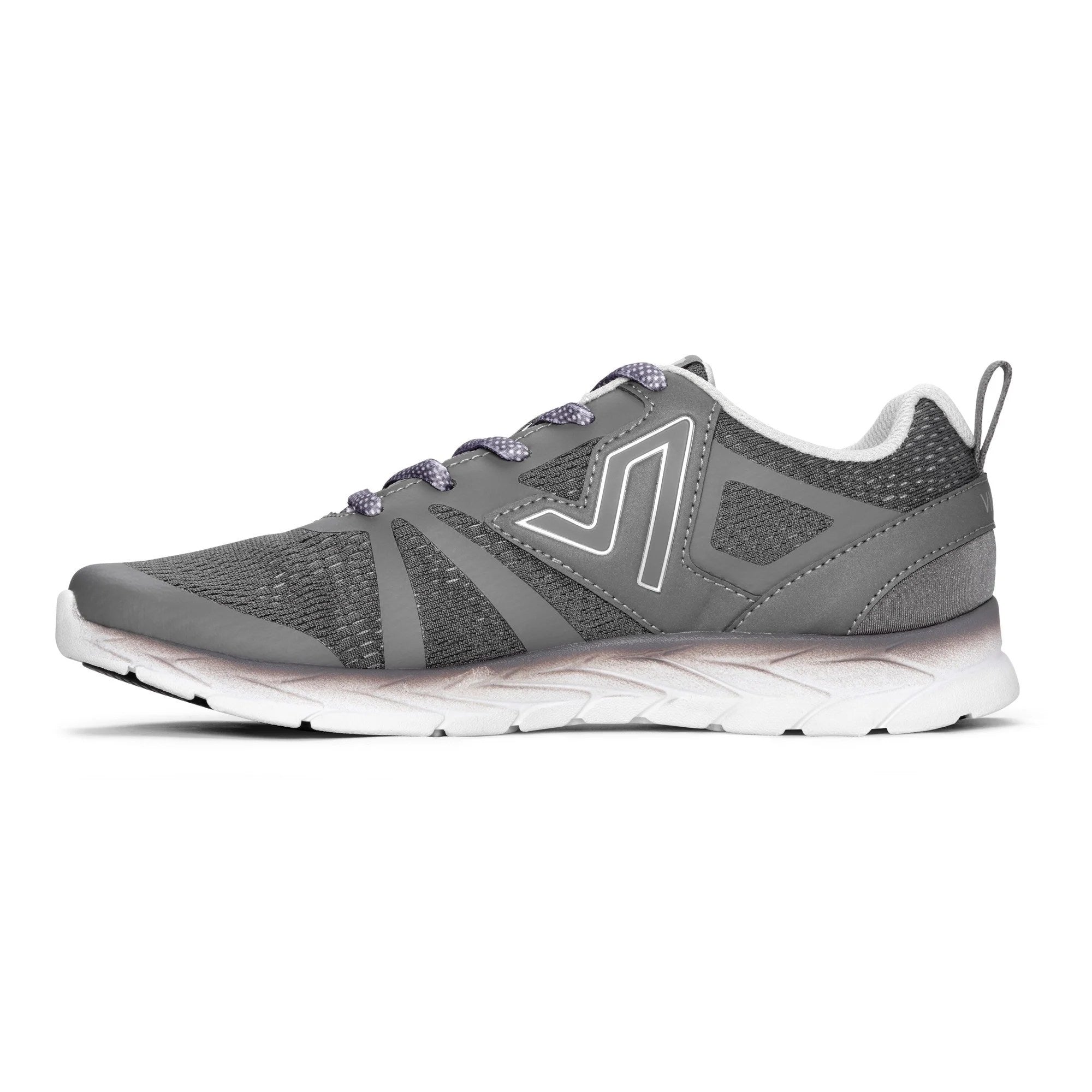 Vionic Women's Miles Active Sneaker Lace-up with Concealed Orthotic Arch Support - Hiline Sport -