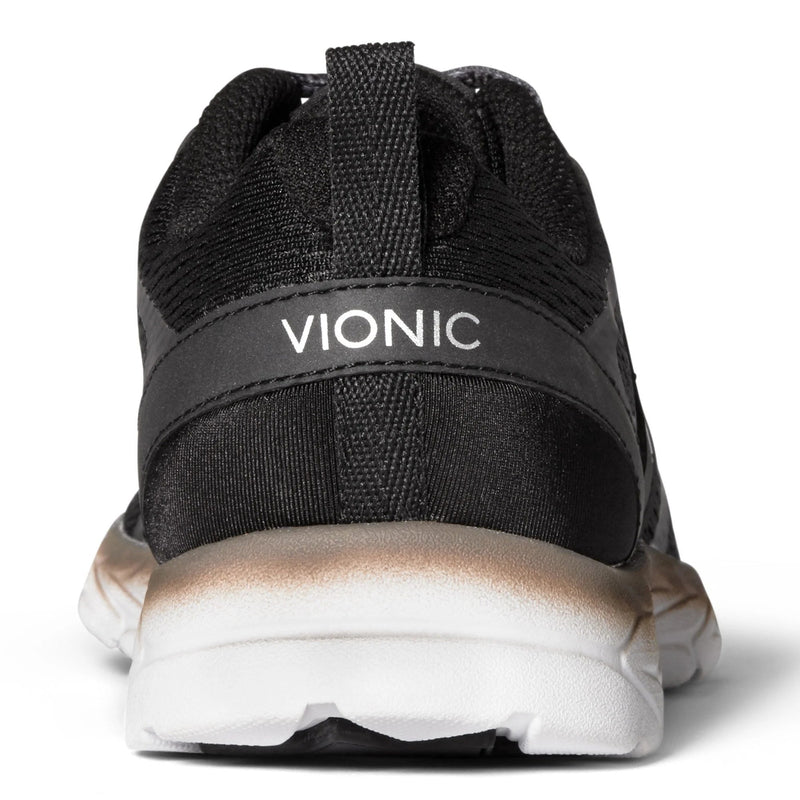 Vionic Women's Miles Active Sneaker Lace-up with Concealed Orthotic Arch Support - Hiline Sport -