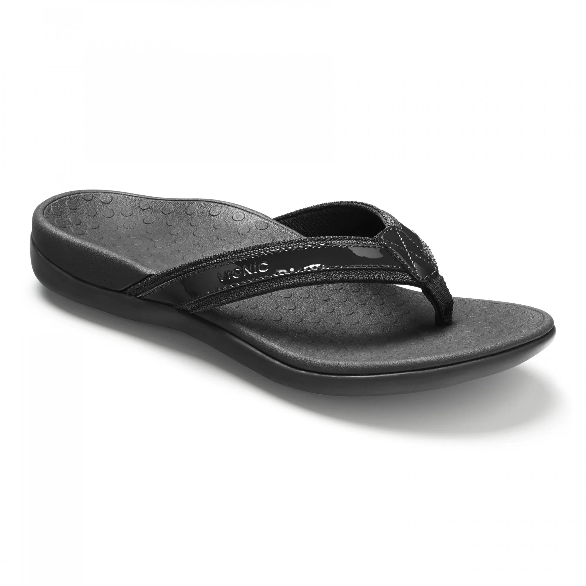 Vionic Women's Tide II Toe Post Sandal with Concealed Orthotic Arch Support - Hiline Sport -