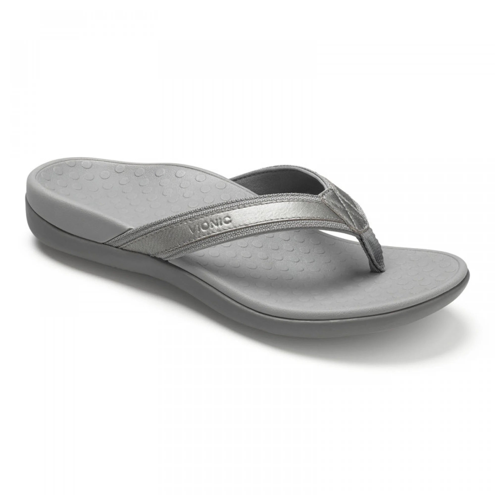 Vionic Women's Tide II Toe Post Sandal with Concealed Orthotic Arch Support - Hiline Sport -